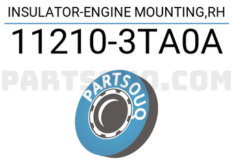 Nissan 112103TA0A INSULATOR-ENGINE MOUNTING,RH
