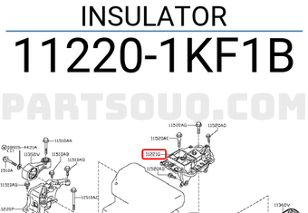 Nissan 112201KF1B INSULATOR
