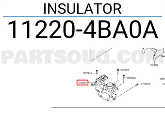Nissan 112204BA0A INSULATOR