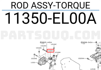 Nissan 11350EL00A ROD ASSY-TORQUE