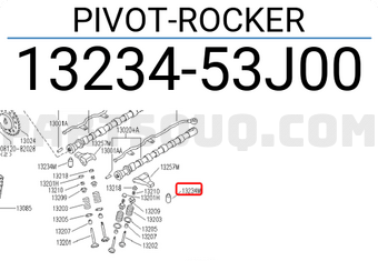 Nissan 1323453J00 PIVOT-ROCKER