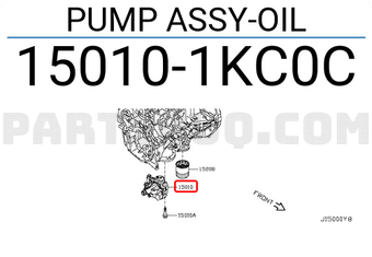 Nissan 150101KC0C PUMP ASSY-OIL