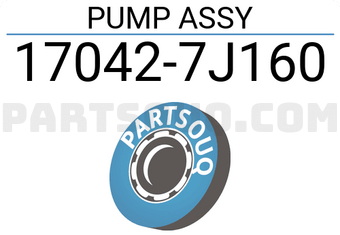 Nissan 170427J160 PUMP ASSY