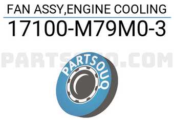 Nissan 17100M79M03 FAN ASSY,ENGINE COOLING