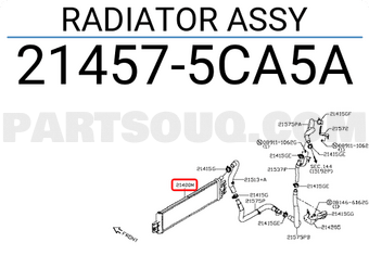 Nissan 214575CA5A RADIATOR ASSY