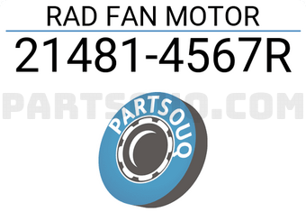 Nissan 214814567R RAD FAN MOTOR