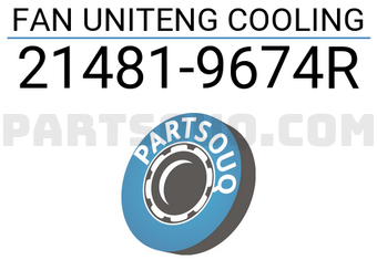 Nissan 214819674R FAN UNITENG COOLING