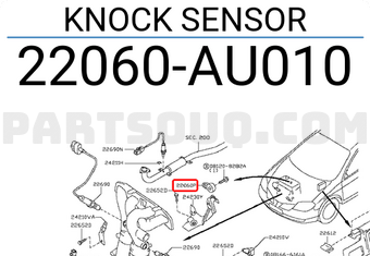 Nissan 22060AU010 KNOCK SENSOR