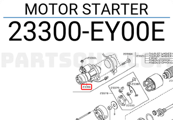 Nissan 23300EY00E MOTOR STARTER