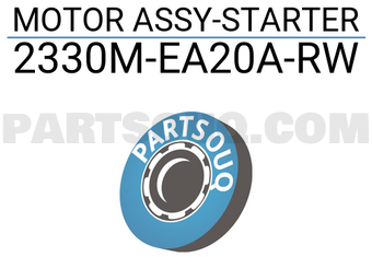 Nissan 2330MEA20ARW MOTOR ASSY-STARTER
