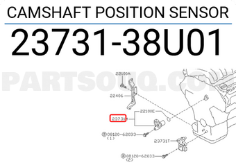 Nissan 2373138U01 CAMSHAFT POSITION SENSOR