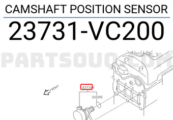Nissan 23731VC200 CAMSHAFT POSITION SENSOR