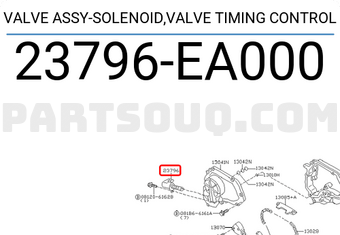 Nissan 23796EA000 VALVE ASSY-SOLENOID,VALVE TIMING CONTROL