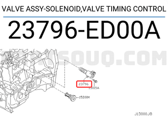 Nissan 23796ED00A VALVE ASSY-SOLENOID,VALVE TIMING CONTROL