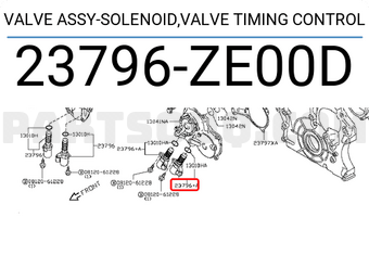 Nissan 23796ZE00D VALVE ASSY-SOLENOID,VALVE TIMING CONTROL