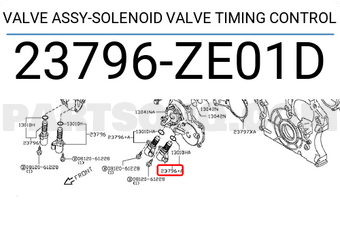 Nissan 23796ZE01D VALVE ASSY-SOLENOID VALVE TIMING CONTROL