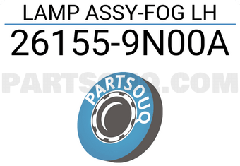 Nissan 261559N00A LAMP ASSY-FOG LH