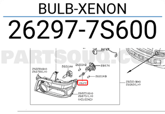 Nissan 262977S600 BULB-XENON