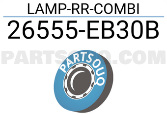 Nissan 26555EB30B LAMP-RR-COMBI