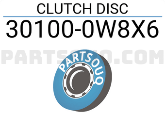 Nissan 301000W8X6 CLUTCH DISC