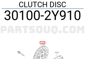 Nissan 301002Y910 CLUTCH DISC