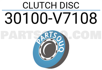 Nissan 30100V7108 CLUTCH DISC