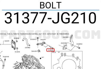 Nissan 31377JG210 BOLT