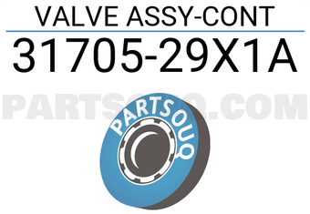 Nissan 3170529X1A VALVE ASSY-CONT