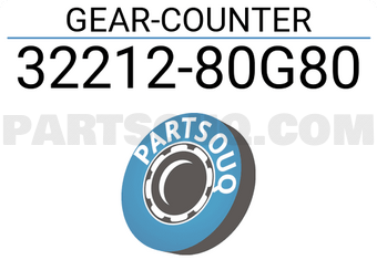 Nissan 3221280G80 GEAR-COUNTER