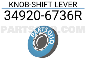 Nissan 349206736R KNOB-SHIFT LEVER
