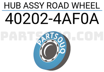 Nissan 402024AF0A HUB ASSY ROAD WHEEL