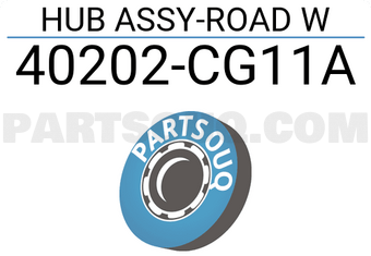 Nissan 40202CG11A HUB ASSY-ROAD W