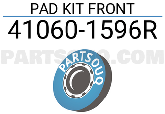 Nissan 410601596R PAD KIT FRONT