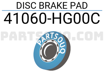Nissan 41060HG00C DISC BRAKE PAD