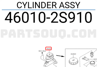 Nissan 460102S910 CYLINDER ASSY