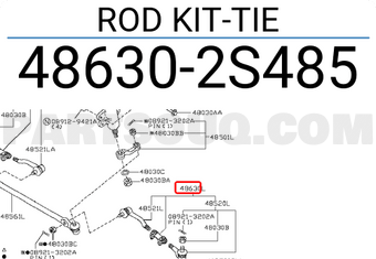 Nissan 486302S485 ROD KIT-TIE