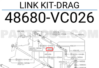 Nissan 48680VC026 LINK KIT-DRAG