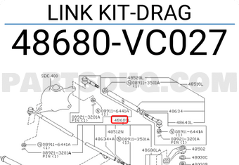 Nissan 48680VC027 LINK KIT-DRAG