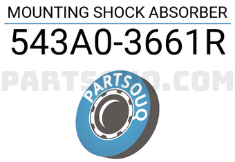 Nissan 543A03661R MOUNTING SHOCK ABSORBER