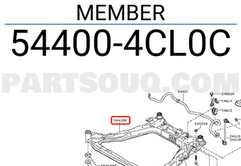Nissan 544004CL0C MEMBER