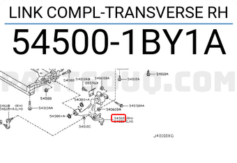 Nissan 545001BY1A LINK COMPL-TRANSVERSE RH