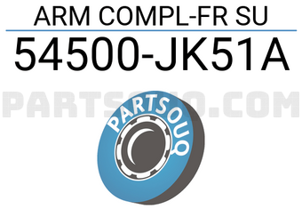 Nissan 54500JK51A ARM COMPL-FR SU