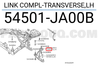 Nissan 54501JA00B LINK COMPL-TRANSVERSE,LH
