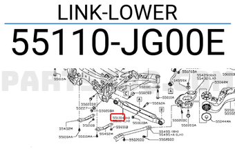 Nissan 55110JG00E LINK-LOWER