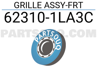 Nissan 623101LA3C GRILLE ASSY-FRT
