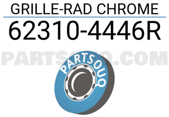 Nissan 623104446R GRILLE-RAD CHROME