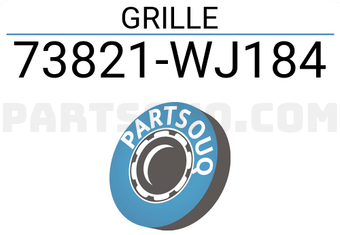 Nissan 73821WJ184 GRILLE