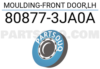 Nissan 808773JA0A MOULDING-FRONT DOOR,LH