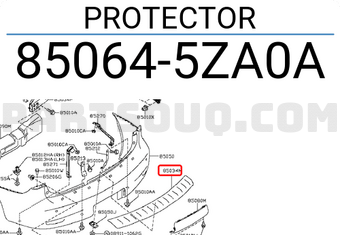 Nissan 850645ZA0A PROTECTOR