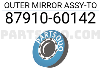 Nissan 8791060142 OUTER MIRROR ASSY-TO